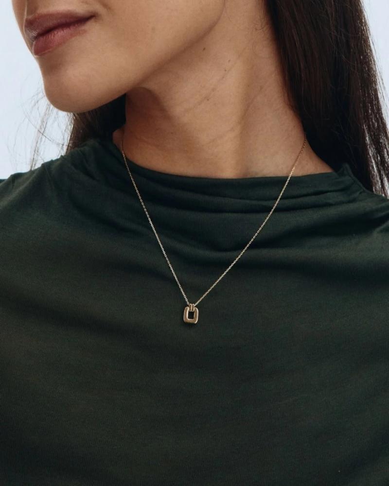 Plaza Necklace S Gold