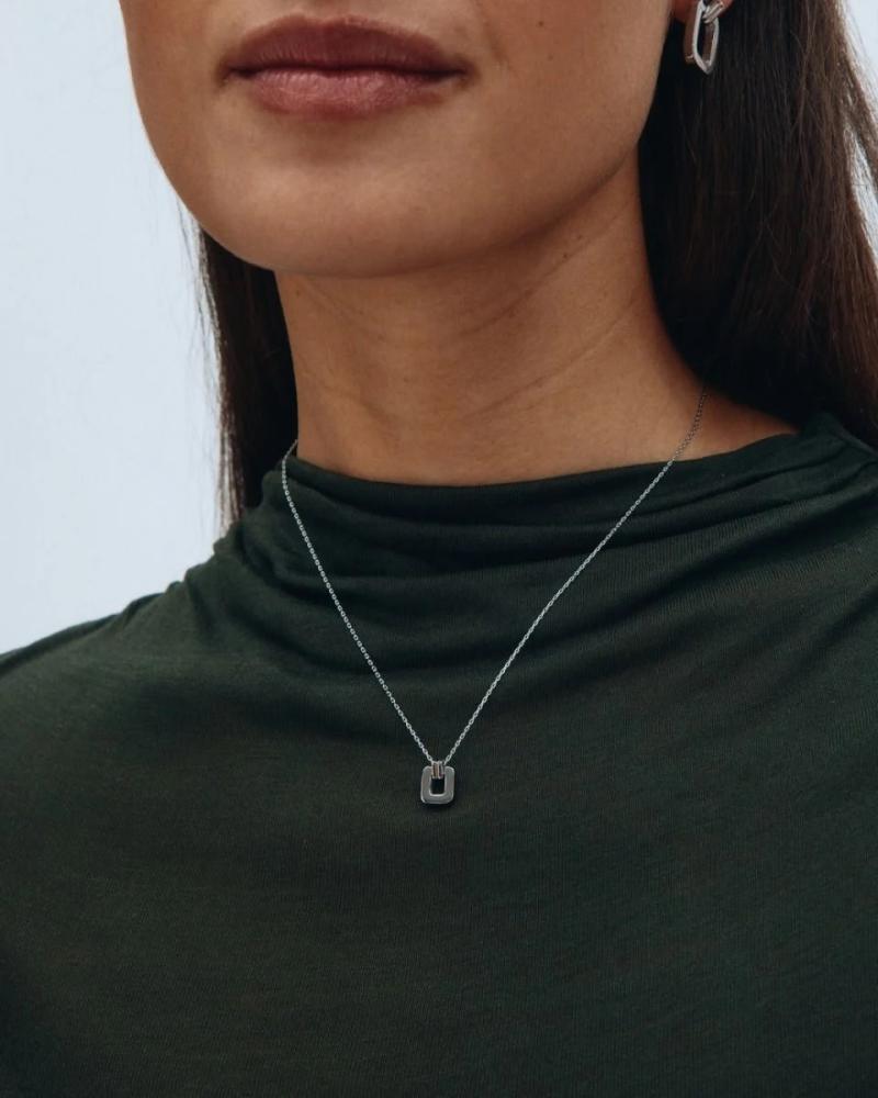 Plaza Necklace S Steel