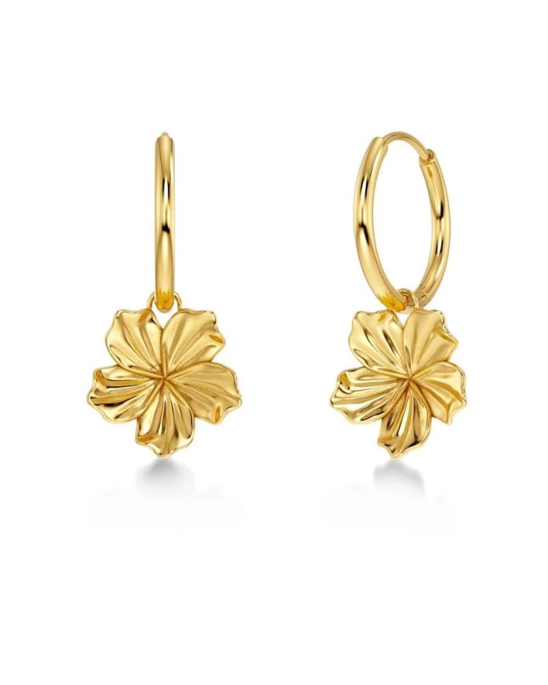 Jasmine Hoops Gold