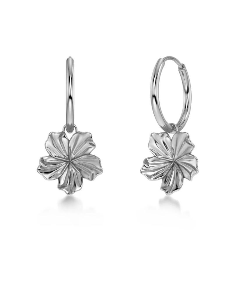 Jasmine Hoops Steel