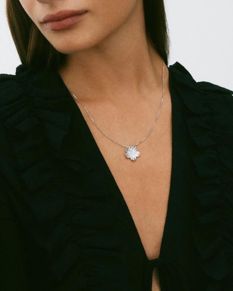 Jasmine Necklace S Steel