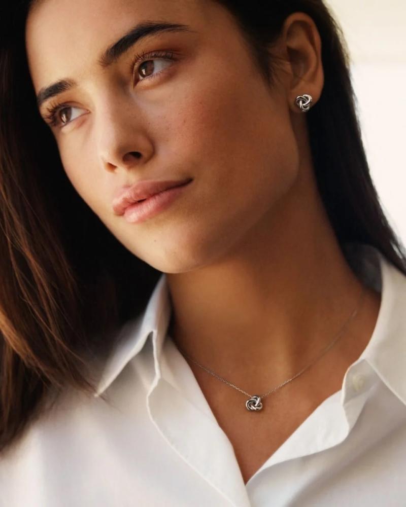 Infinity Knot Necklace S Steel