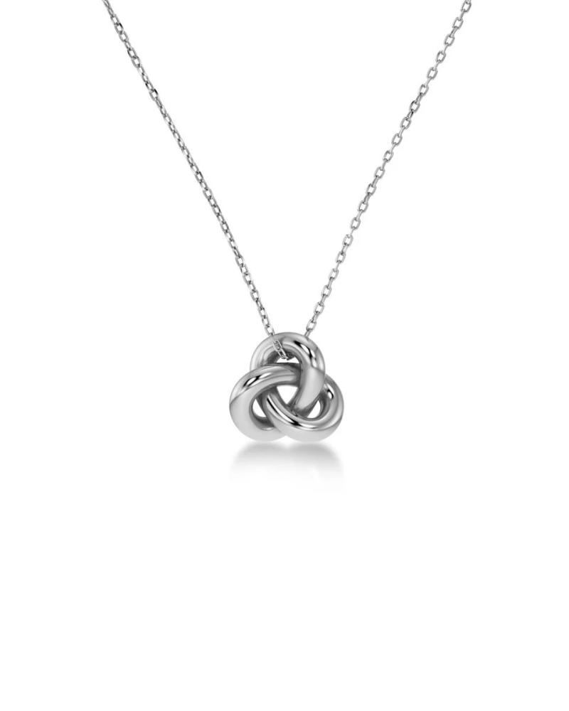 Infinity Knot Necklace S Steel