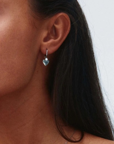 Love Spark Hoops Steel