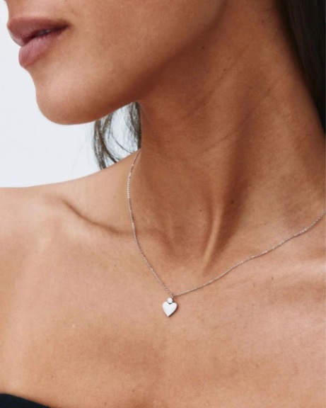 Love Spark Necklace Steel