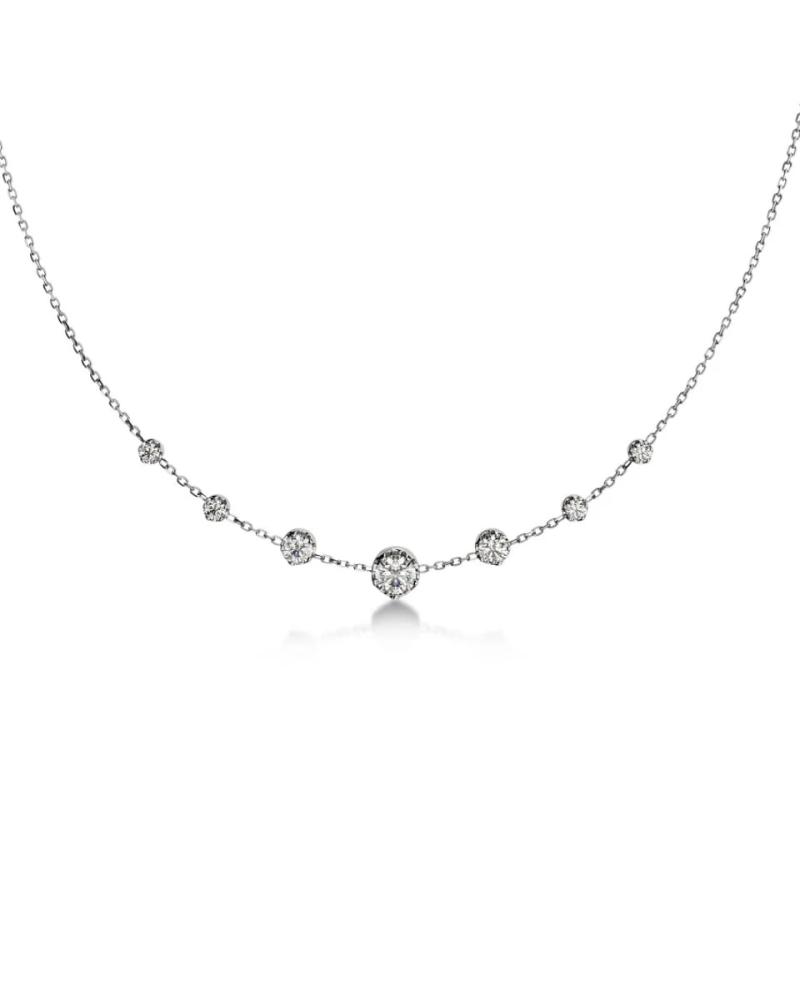 Teeny Necklace Steel