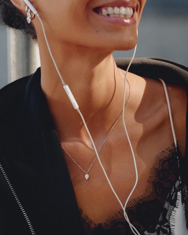 Arrow Necklace Silver