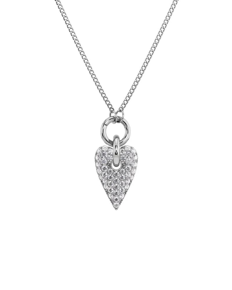 Amore Sparkle Necklace L Silver
