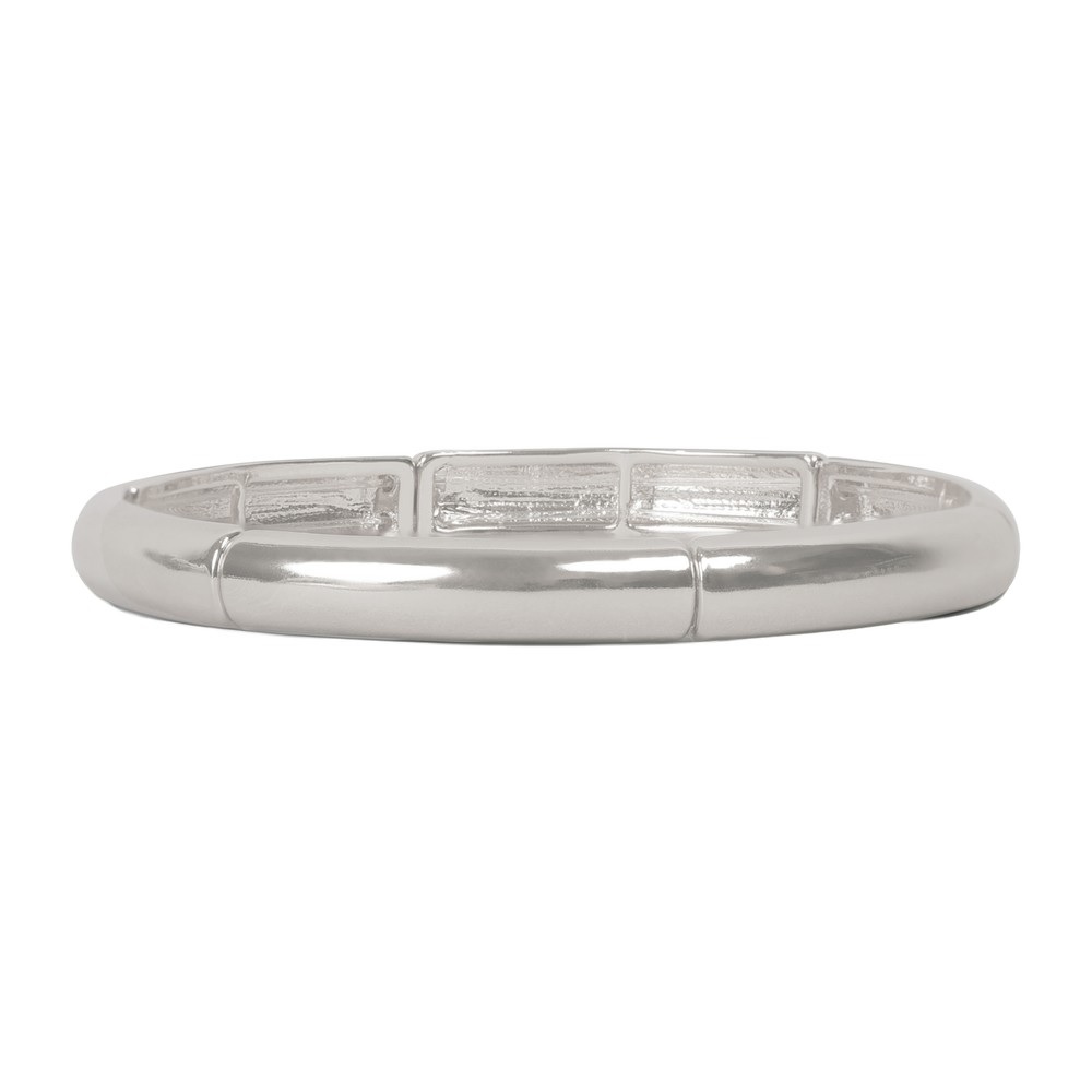 Brick shiny oval small elastic brace plain s