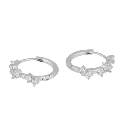 Lorrie small crystal ear s/clear