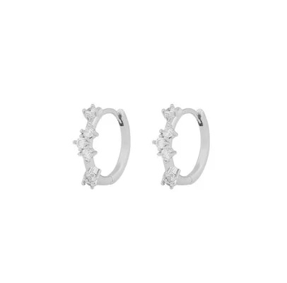 Lorrie small crystal ear s/clear