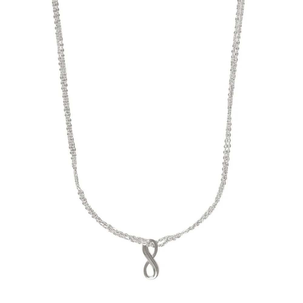 Everly double pendant neck 40-45 plain s