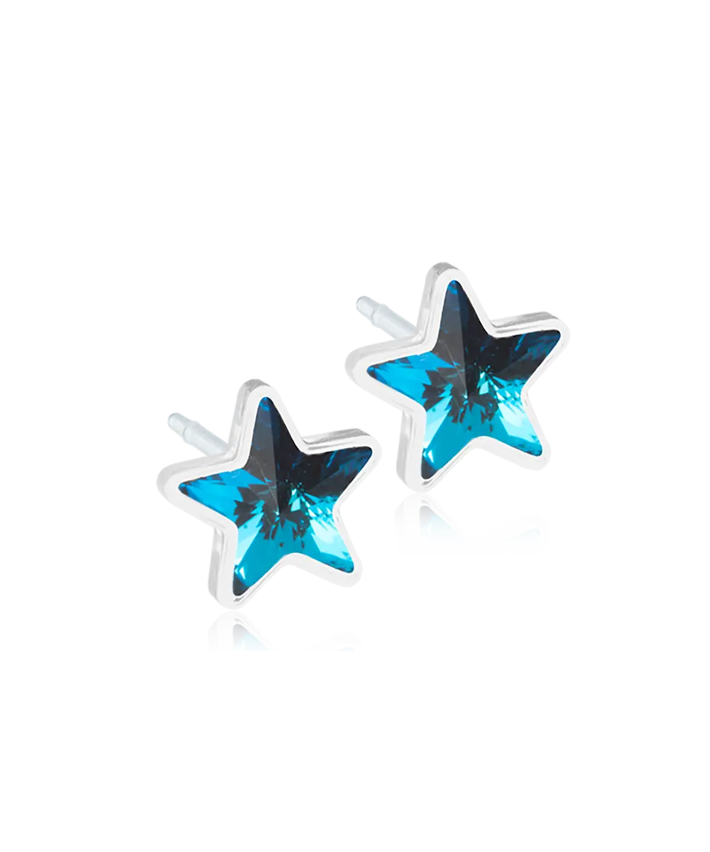 Star 6mm Aquamarine