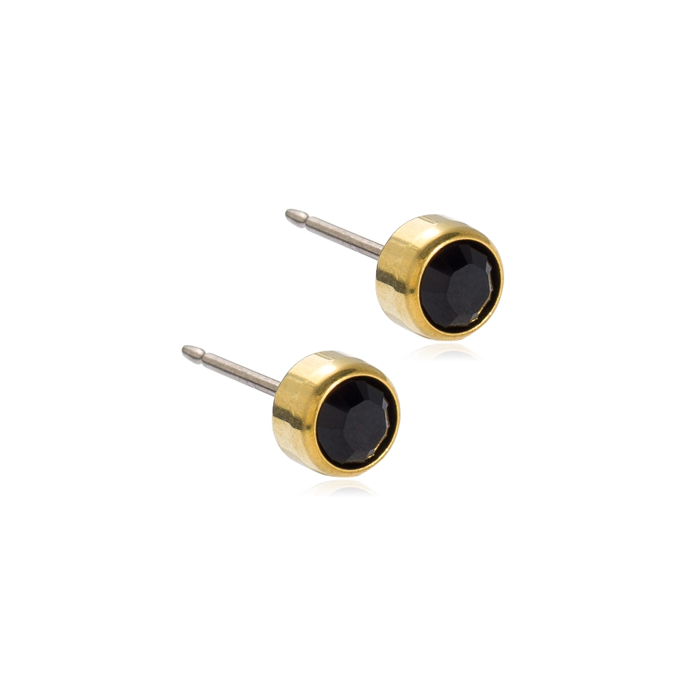 Golden Titanium Bezel 5mm Black