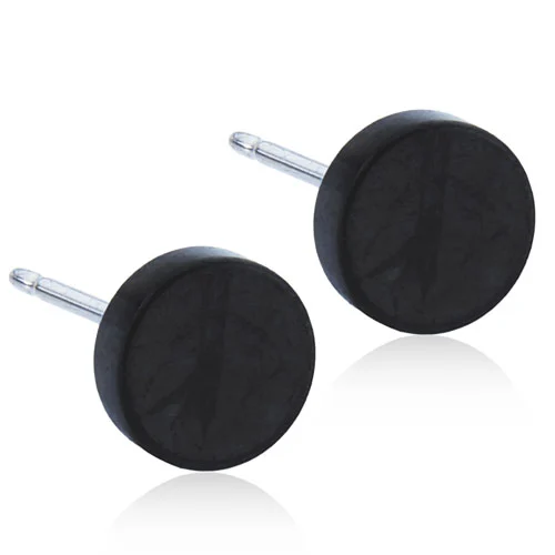 Black titanium puck 8mm