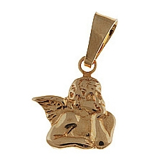 Hänge bokmärksängel 18k