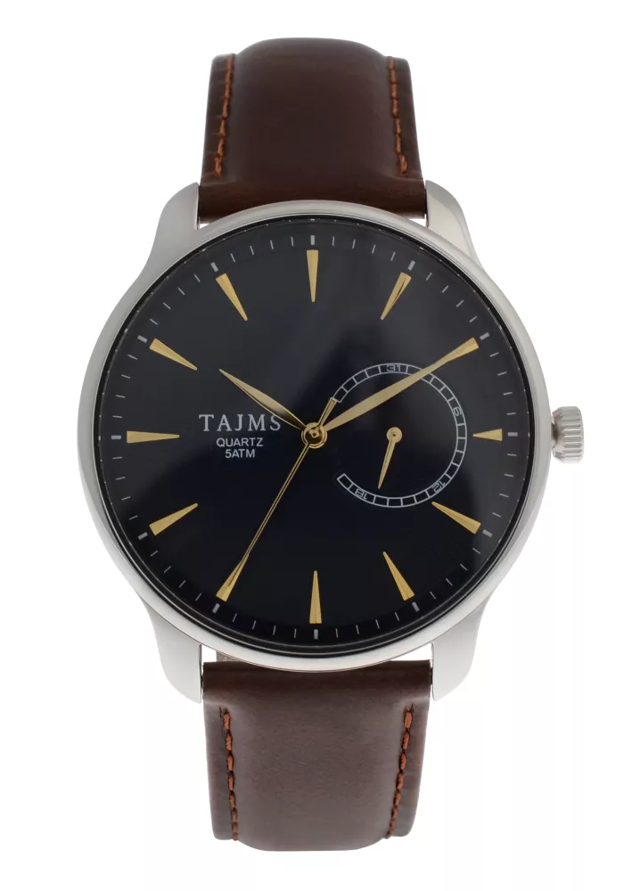 TAJMS Analogt ur helstål 5atm