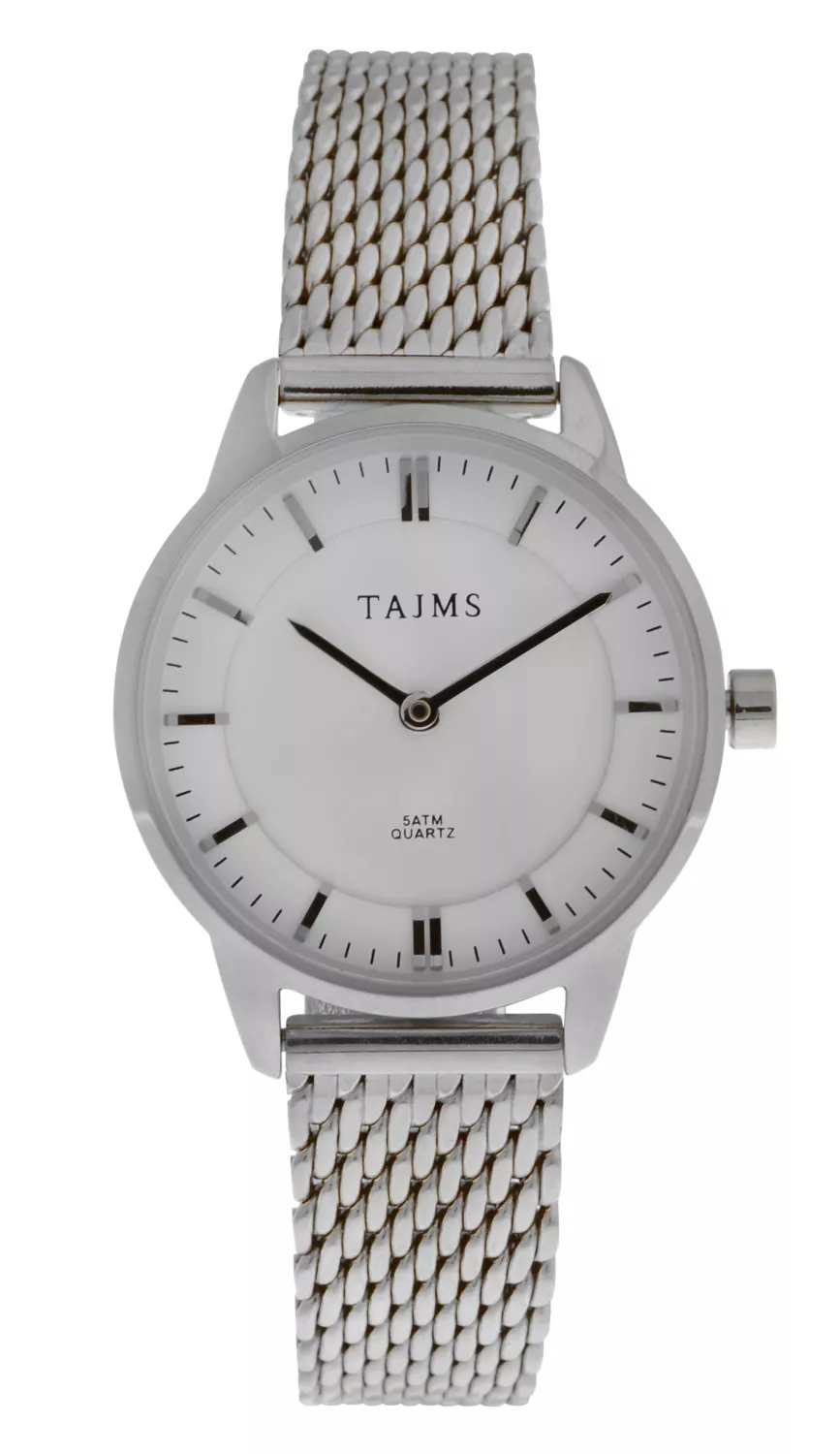 TAJMS Analogt ur helstål 5atm