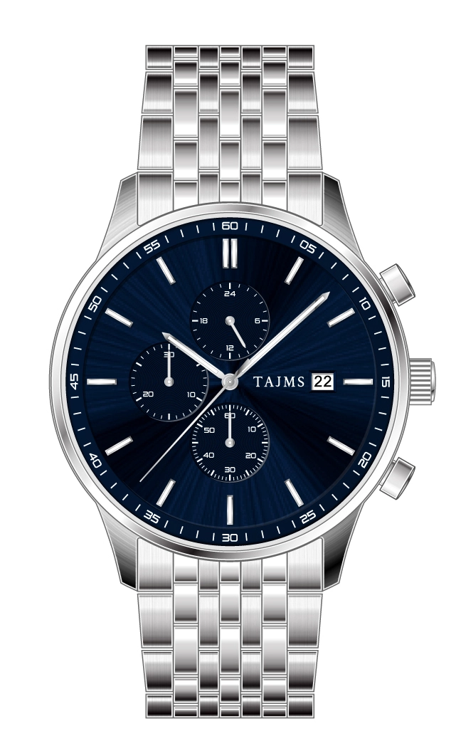 TAJMS Analogt ur crono 10atm