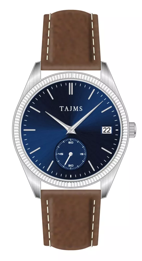 TAJMS Analogt ur safirglas 10atm