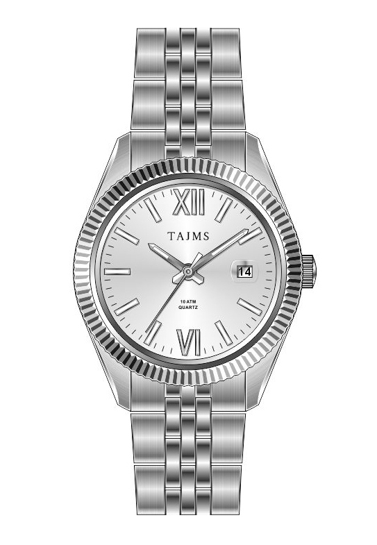 Analogt ur helstål 10atm