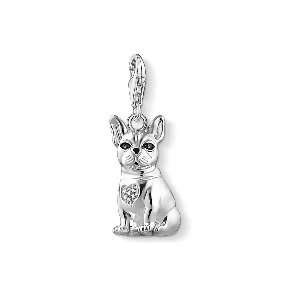 Charm pendant french bulldog