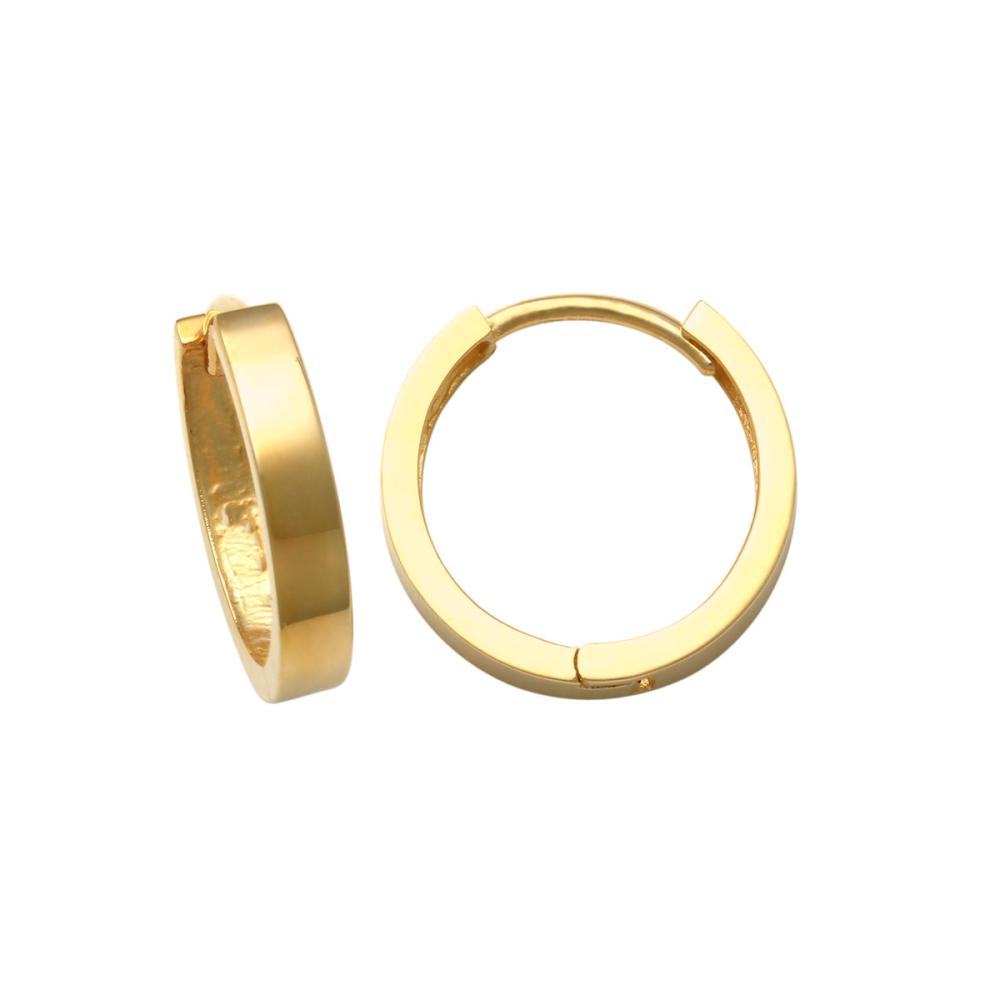 Guldörhängen creoler 18k