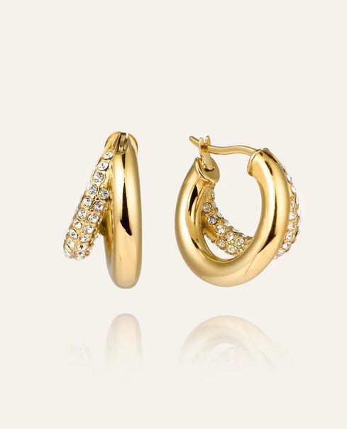 RAYA gold hoops