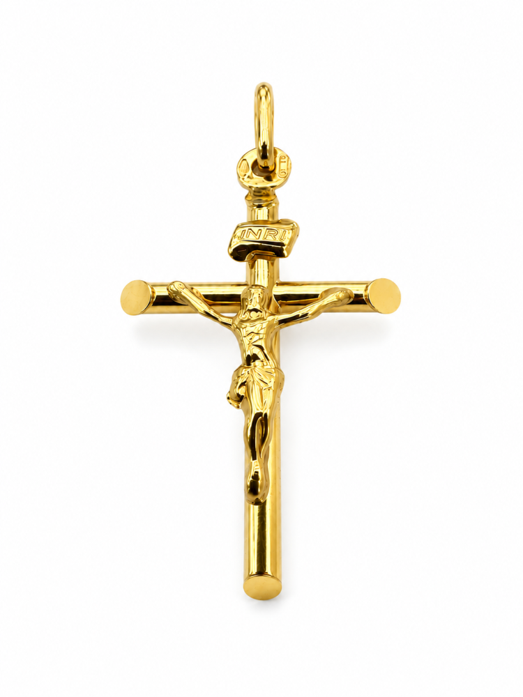 Hänge Krucifix 18k guld 25x17mm