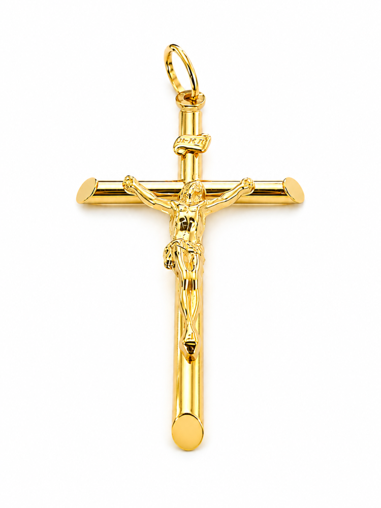 Hänge Krucifix 18k guld 40x29mm