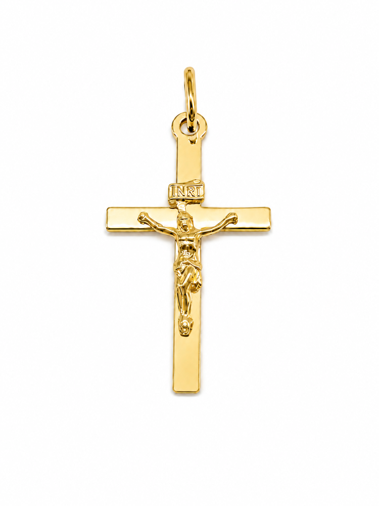 Hänge Krucifix 18k guld 29X17mm