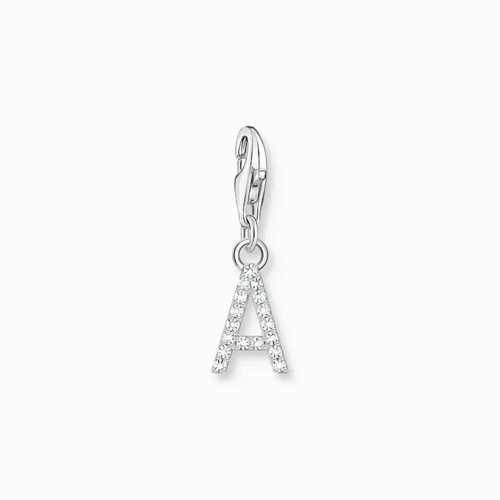 Thomas Sabo charm bokstav med stenar A