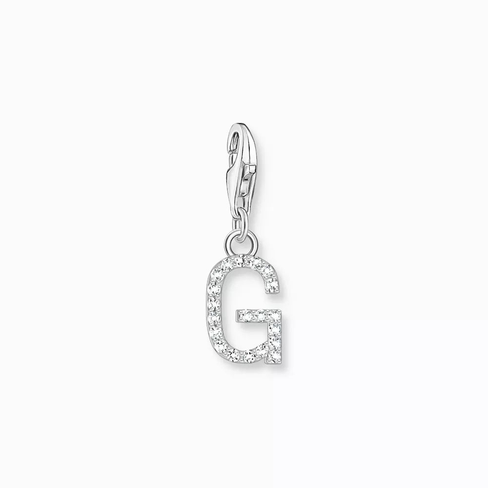 Thomas Sabo charm bokstav med stenar G