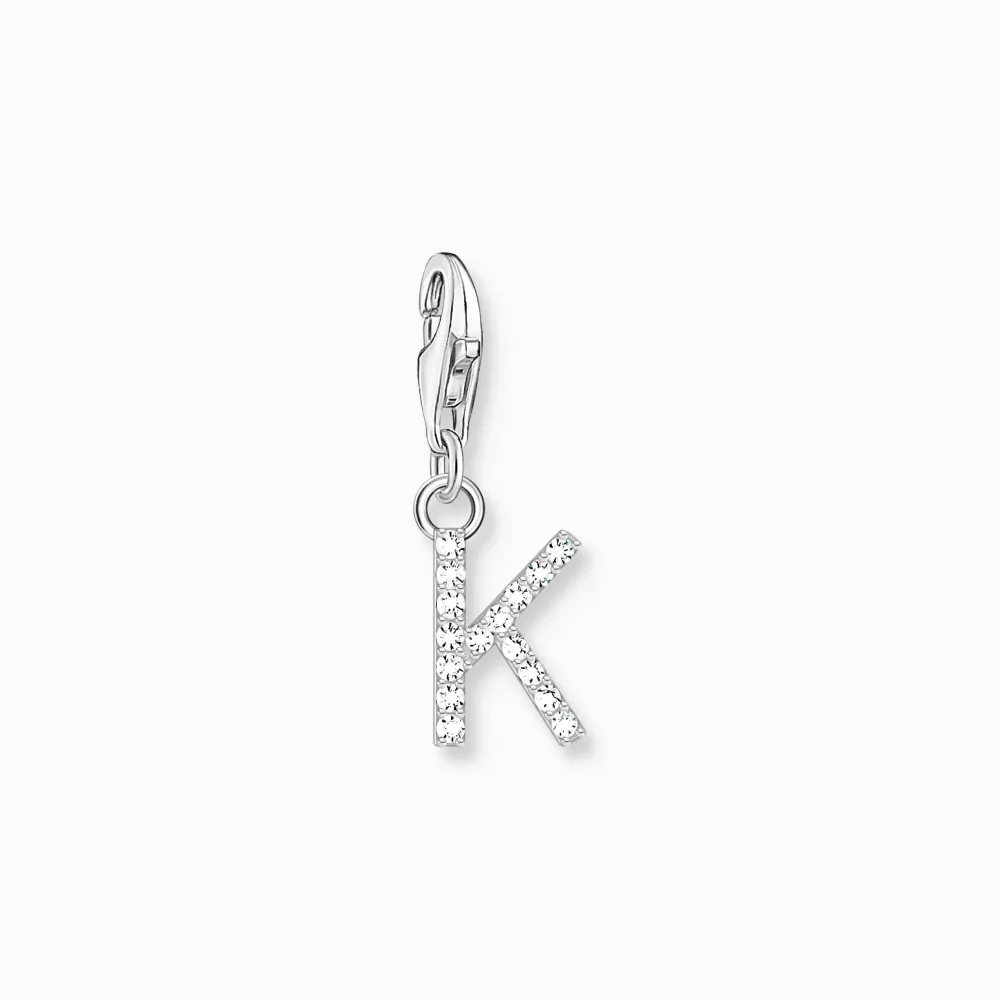 Thomas Sabo charm bokstav med stenar K