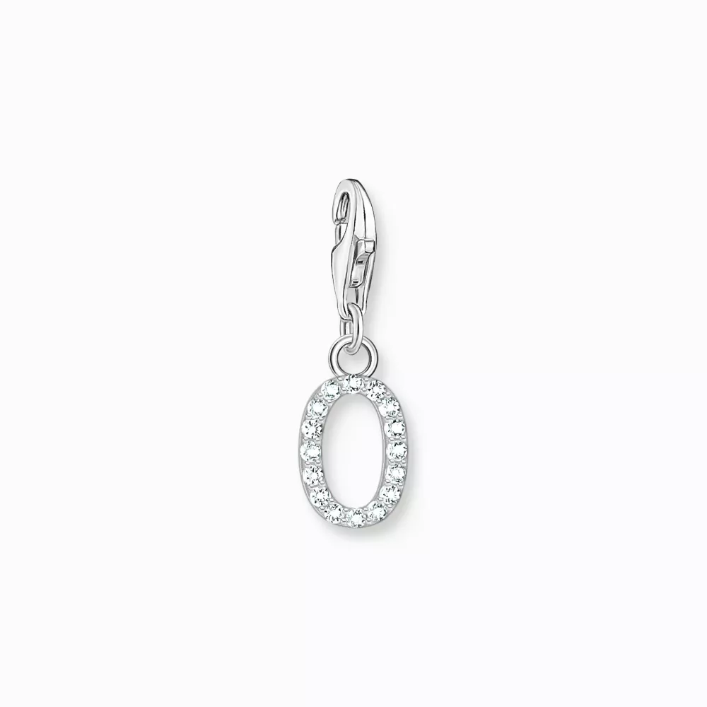Thomas Sabo charm bokstav med stenar O