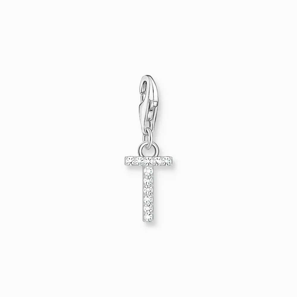 Thomas Sabo charm bokstav med stenar T