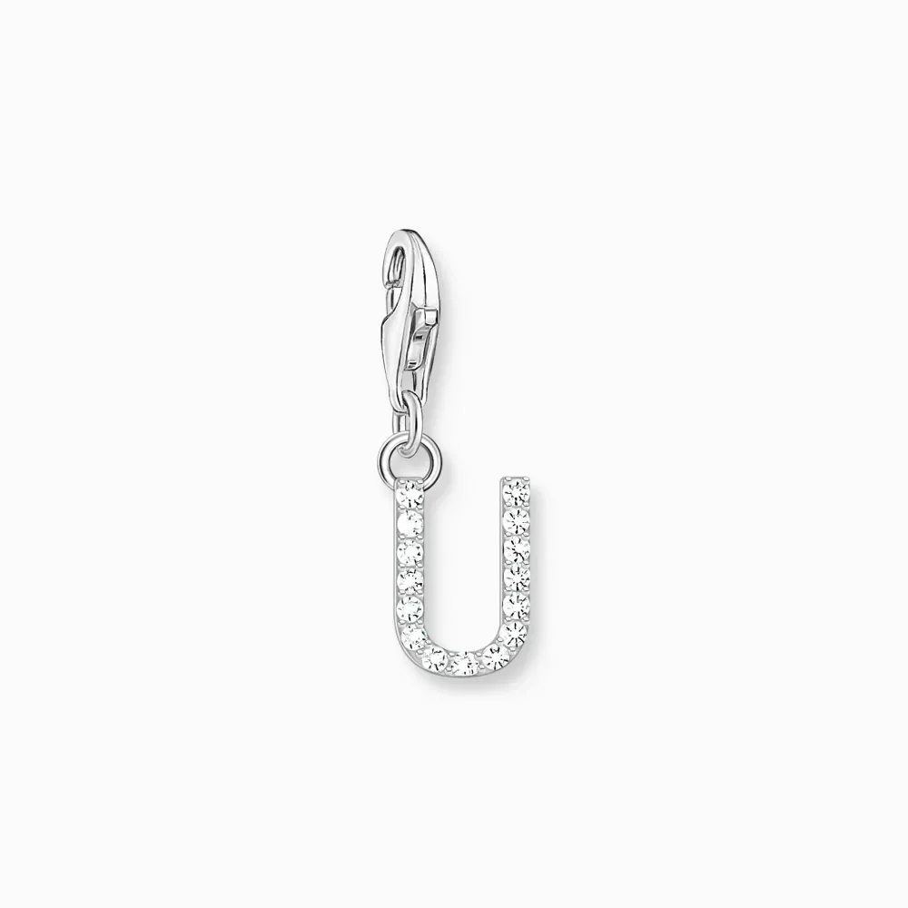 Thomas Sabo charm bokstav med stenar U
