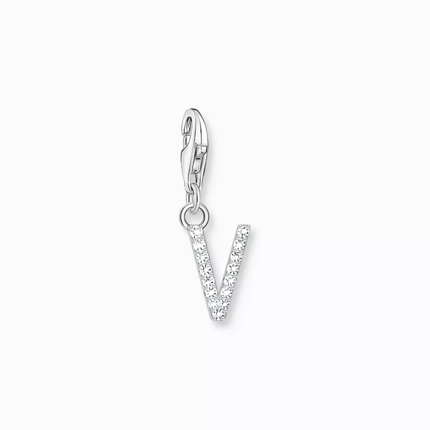 Thomas Sabo charm bokstav med stenar V