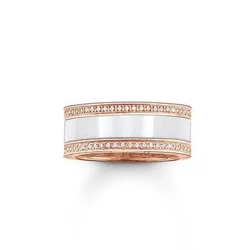 Thomas Sabo ring rosé strl 54