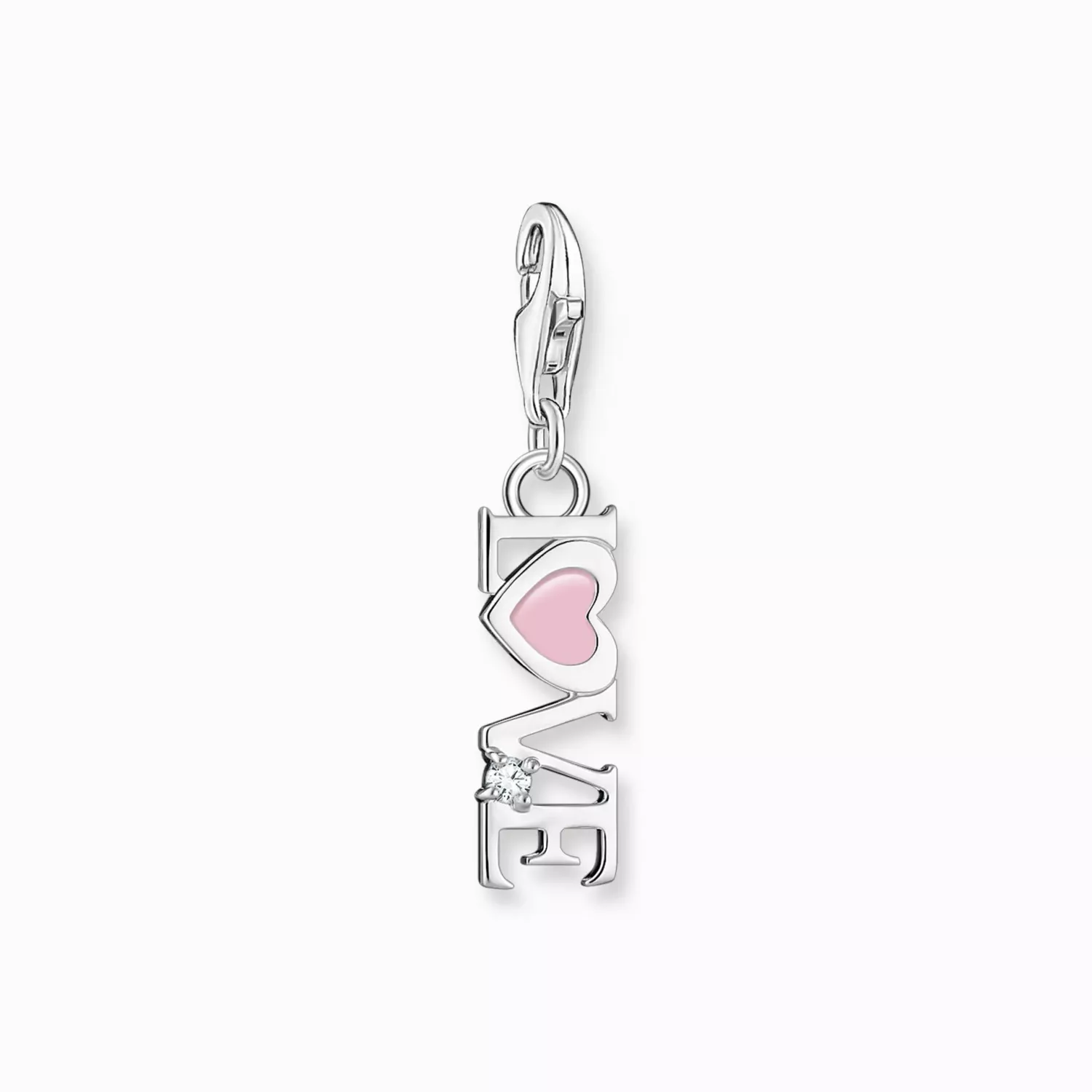 Thomas Sabo charm love rosa hjärta, cz