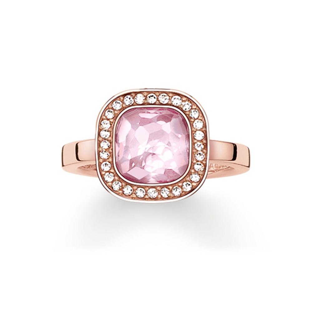 Thomas sabo ring rosé strl 52