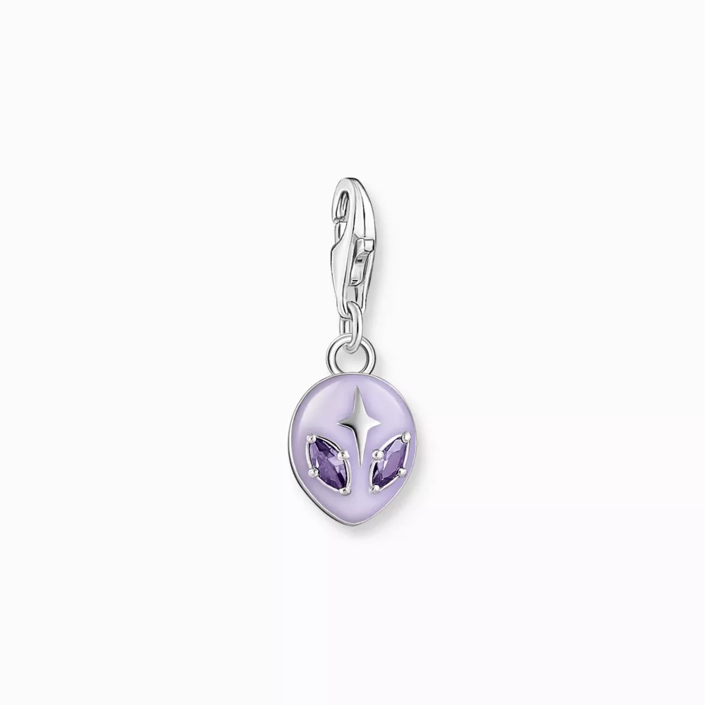 Thomas Sabo charm alien lila