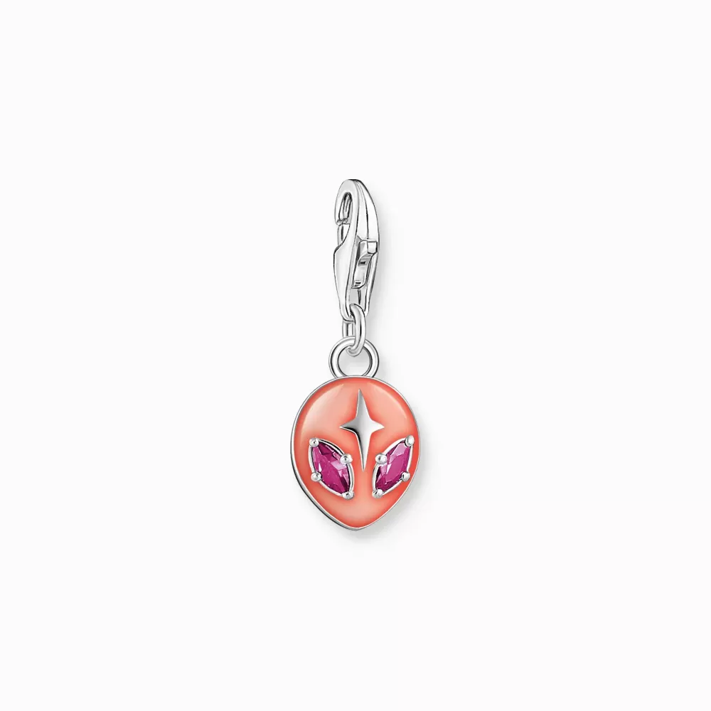 Thomas Sabo charm alien röd