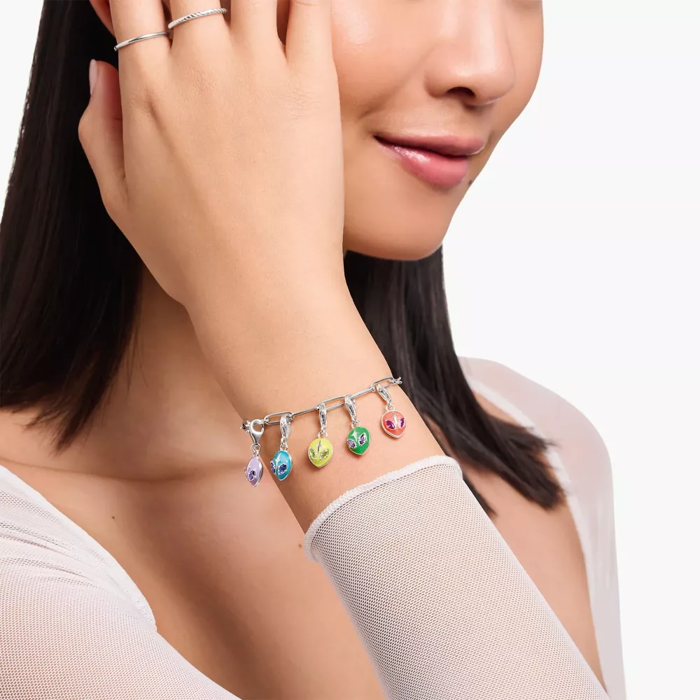 Thomas Sabo charm alien röd