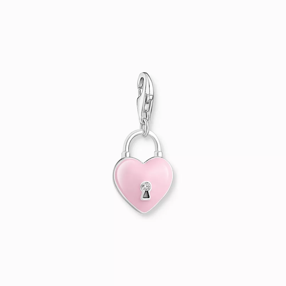 Thomas Sabo charm pink heart