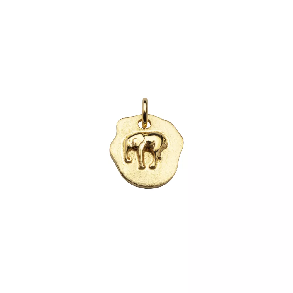 Community of Glory Letters Elephant Pendant