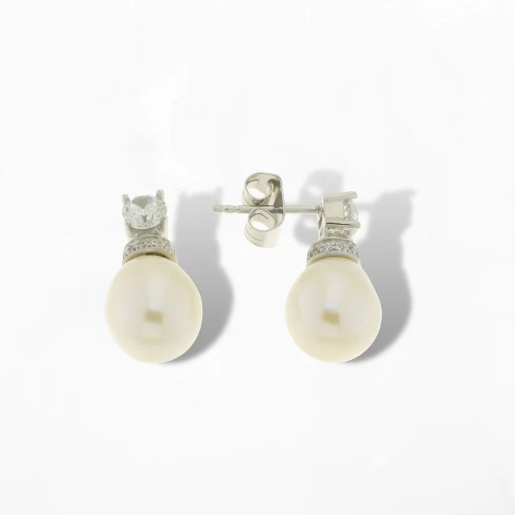 Scoop örhänge sötvattenpärla