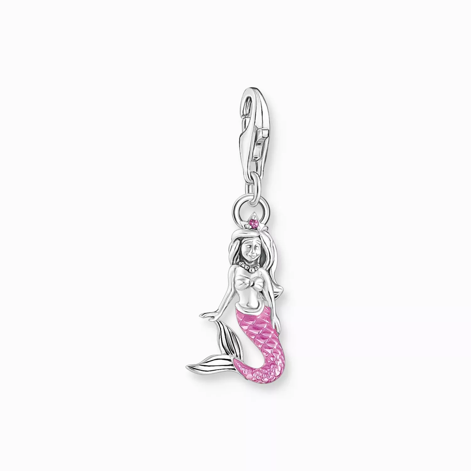 Thomas Sabo charm pink mermaid
