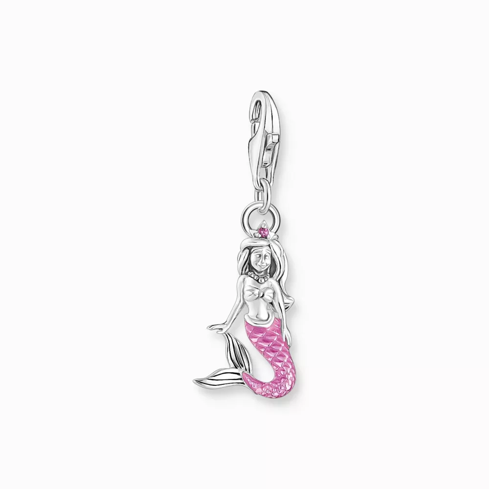 Thomas Sabo charm pink mermaid