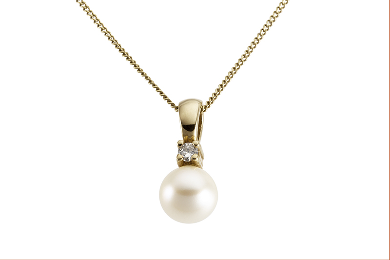 Hänge 18k guld 0,05ct